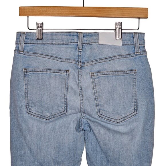 Pistola Audrey Mid Rise Skinny Jeans Distress Ripped Fray Hem Denim Women's 26‎ - Picture 12 of 12